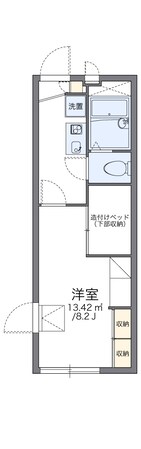 レオパレスレリアの物件間取画像